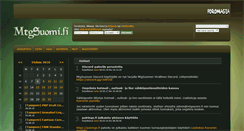 Desktop Screenshot of mtgsuomi.fi
