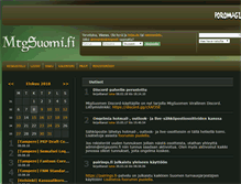 Tablet Screenshot of mtgsuomi.fi
